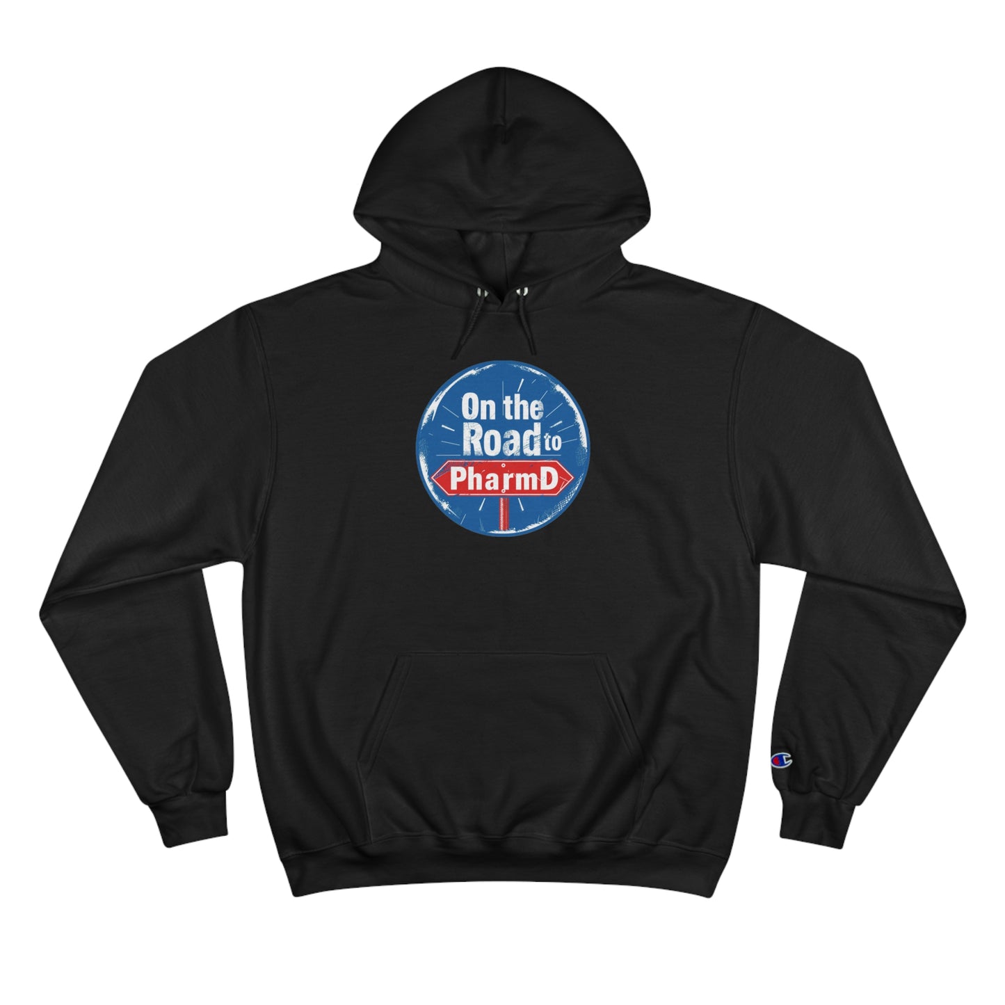 "On the Road to PharmD" Champion Hoodie