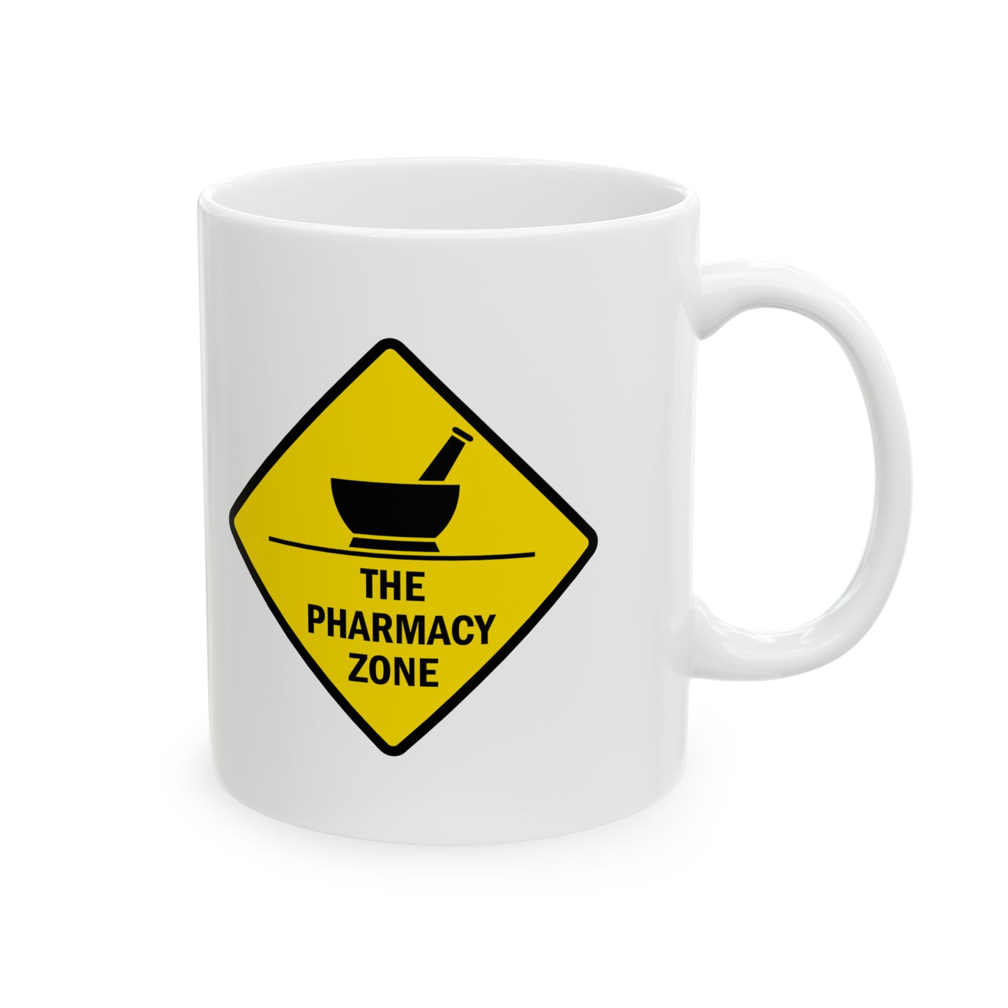 "The Pharmacy Zone" Ceramic Mug 11oz