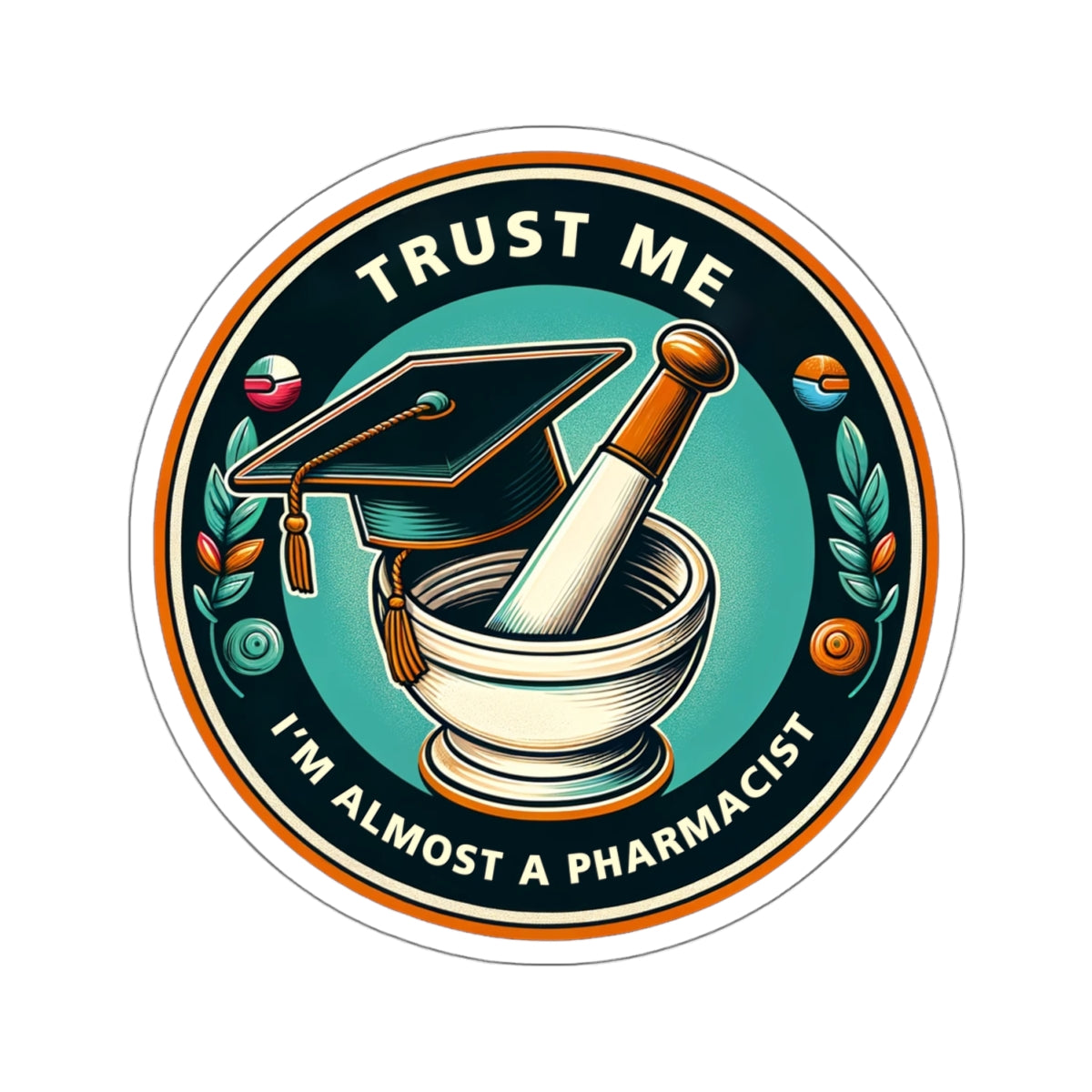 "Almost a Pharmacist" Stickers