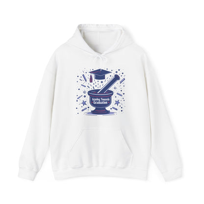 "Grinding Towards Graduation" Unisex Heavy Blend™ Hooded Sweatshirt