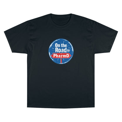 "On the Road to PharmD" Champion T-Shirt