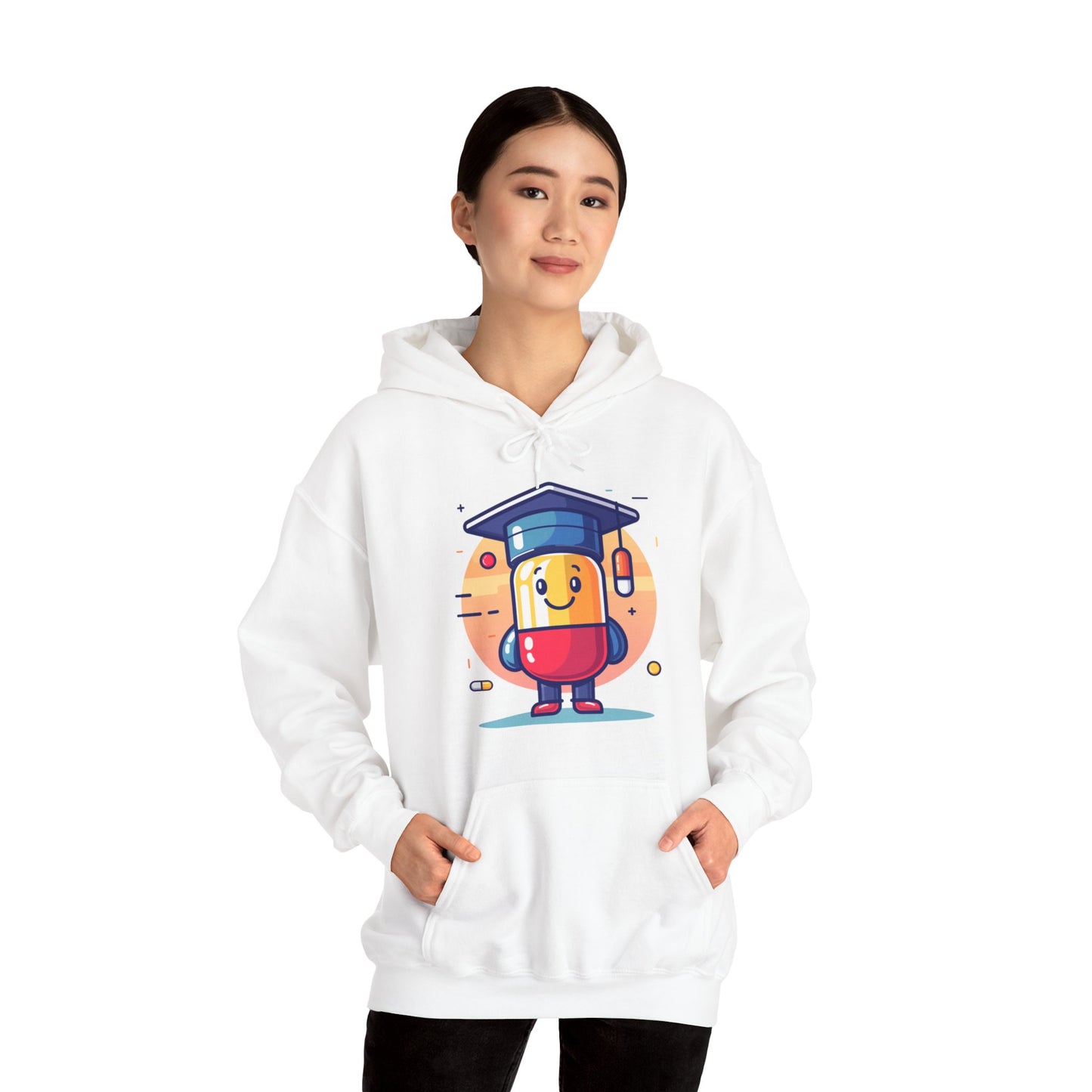 "Graduation Pill" Unisex Heavy Blend™ Hooded Sweatshirt