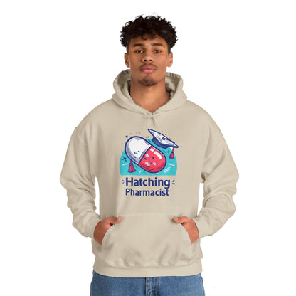 "Hatching Pharmacist" Unisex Heavy Blend™ Hooded Sweatshirt