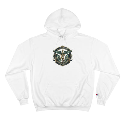 "In Pharmacists We Trust" Champion Hoodie