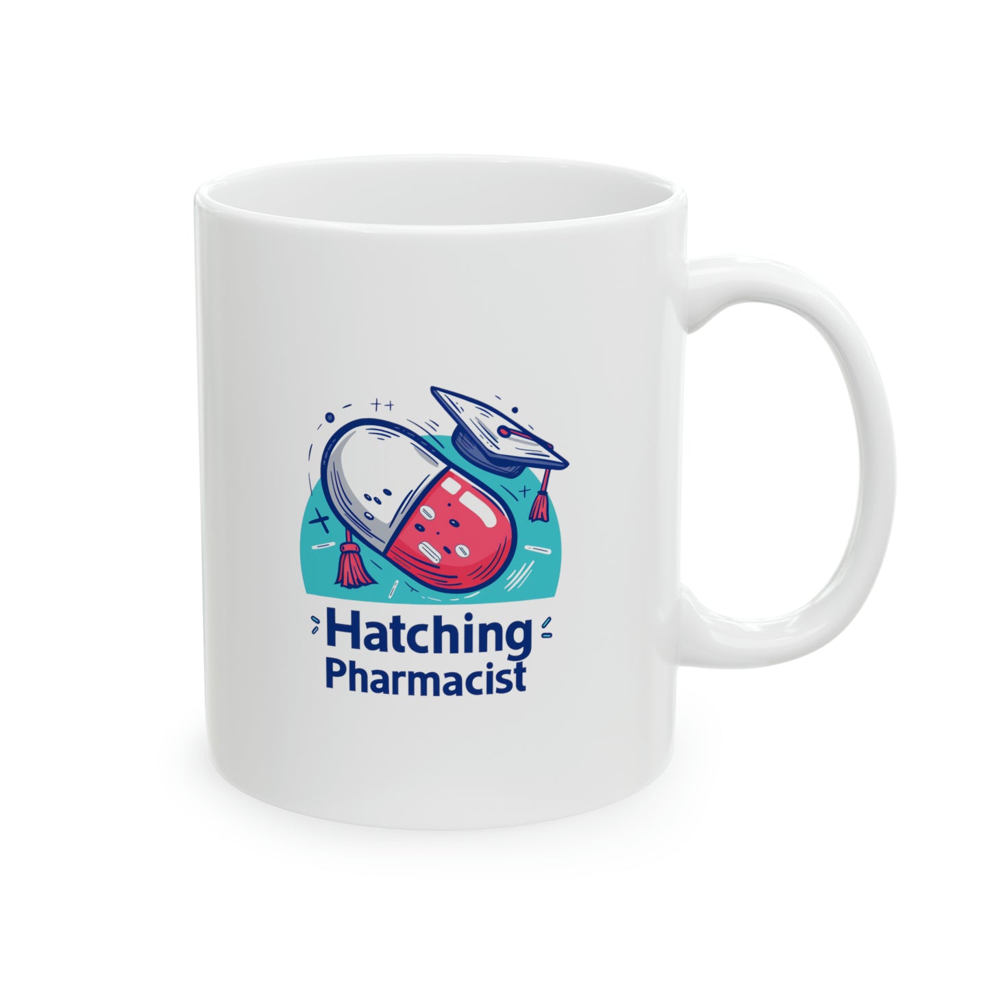 "Hatching Pharmacist" Ceramic Mug 11oz