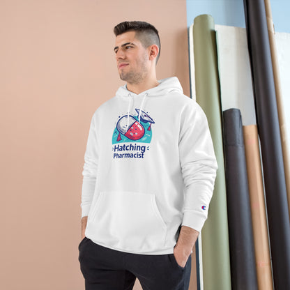 "Hatching Pharmacist" Champion Hoodie