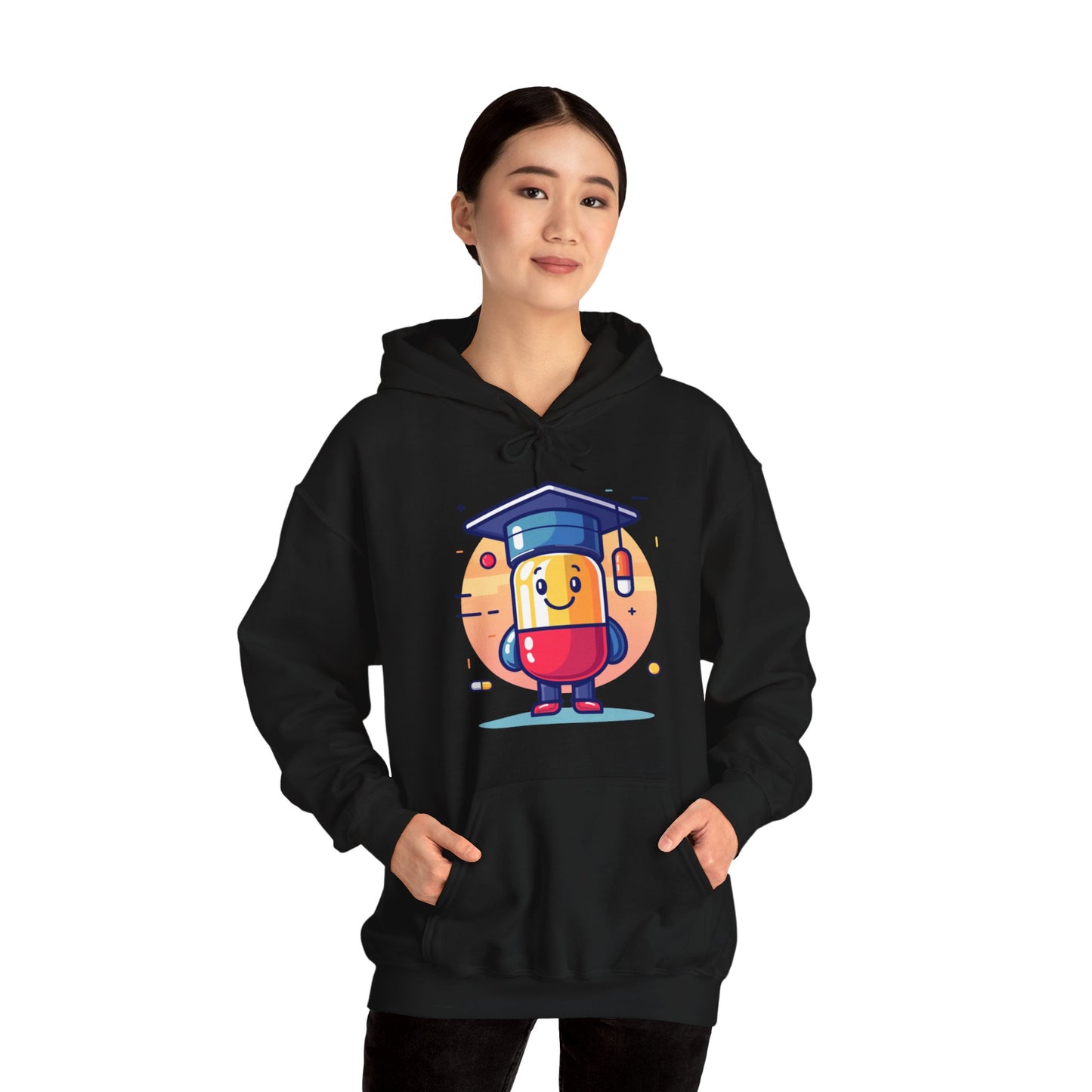 "Graduation Pill" Unisex Heavy Blend™ Hooded Sweatshirt