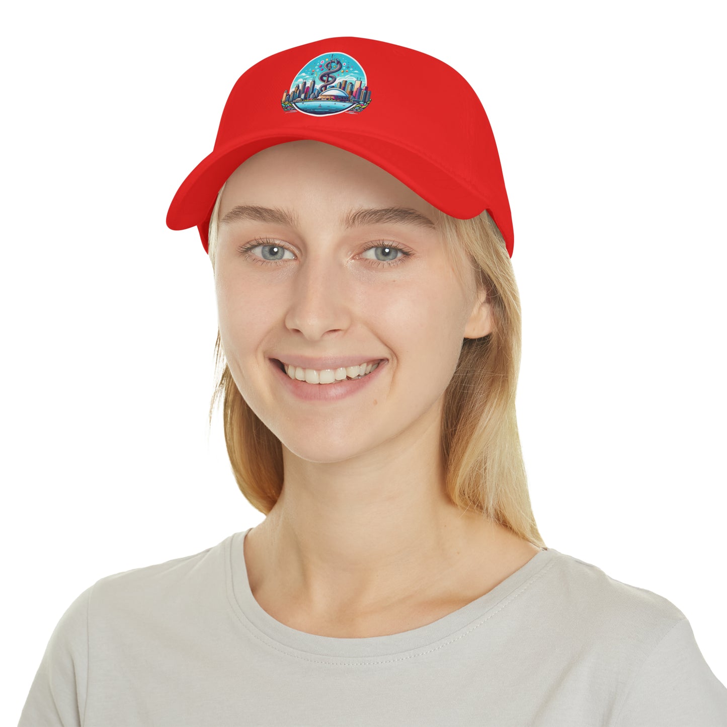 "Toronto Skyline Bowl of Hygieia" Low Profile Baseball Cap