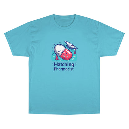 "Hatching Pharmacist" Champion T-Shirt