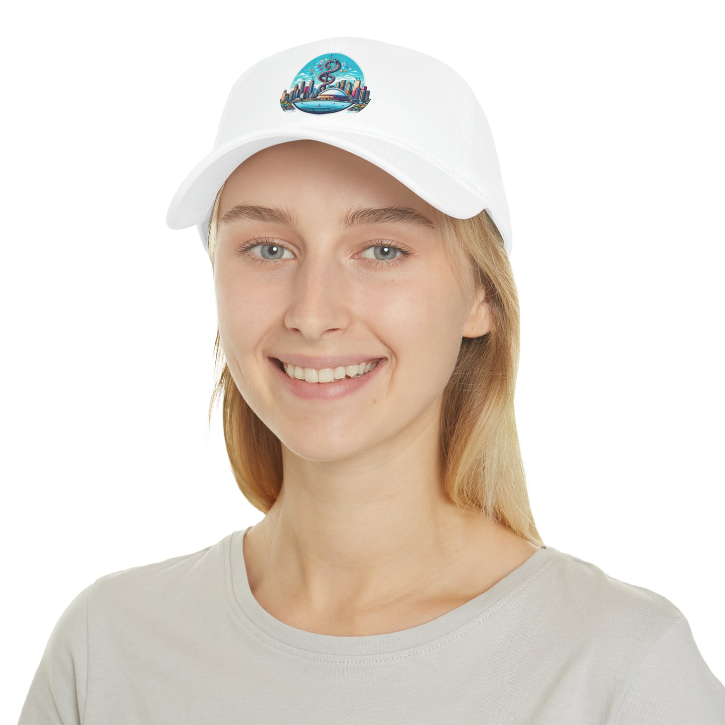 "Toronto Skyline Bowl of Hygieia" Low Profile Baseball Cap