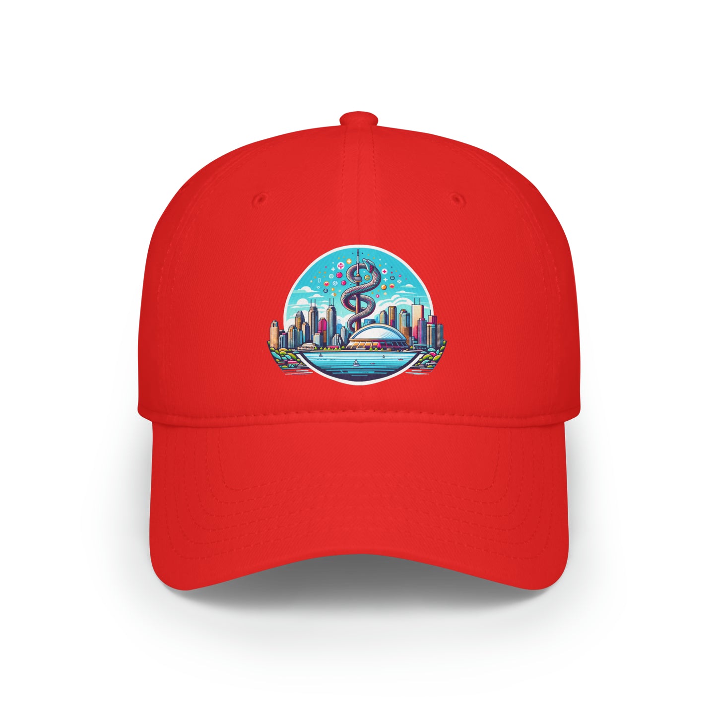 "Toronto Skyline Bowl of Hygieia" Low Profile Baseball Cap