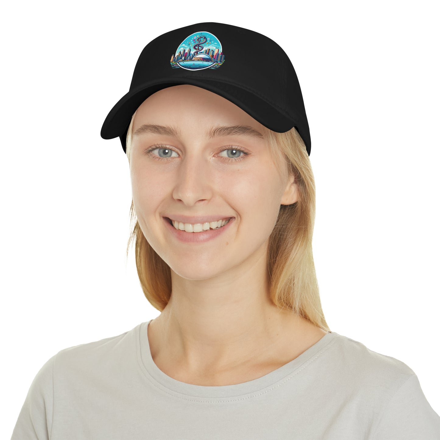 "Toronto Skyline Bowl of Hygieia" Low Profile Baseball Cap