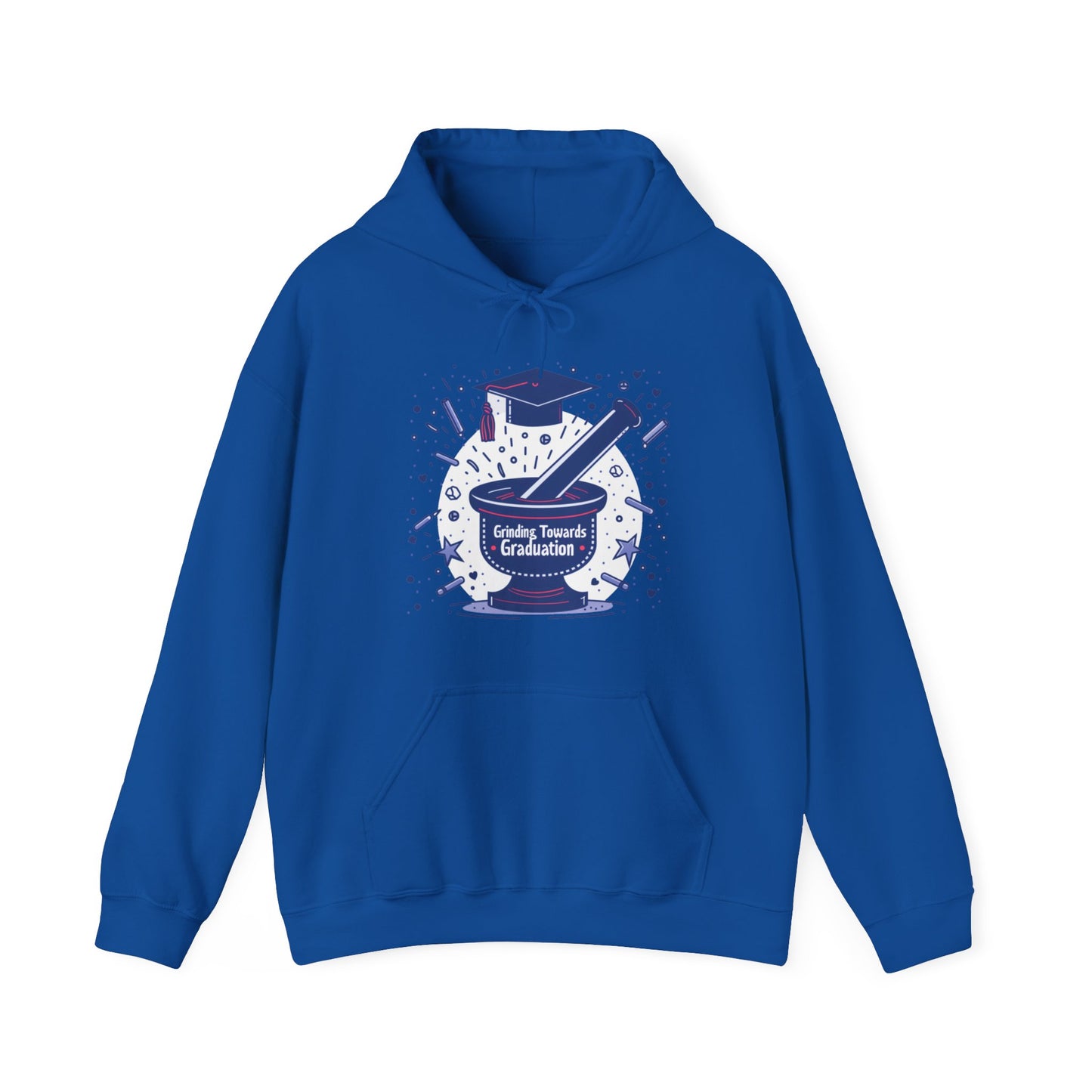 "Grinding Towards Graduation" Unisex Heavy Blend™ Hooded Sweatshirt