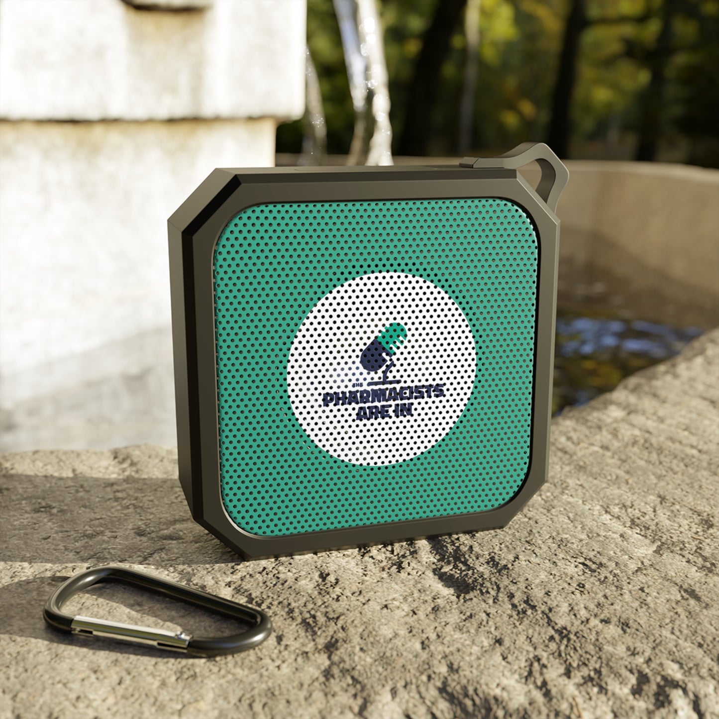 "The Pharmacists Are In" Blackwater Outdoor Bluetooth Speaker