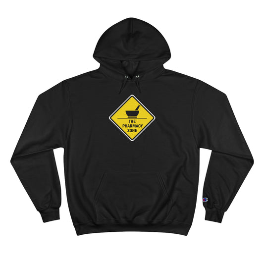 "The Pharmacy Zone" Champion Hoodie