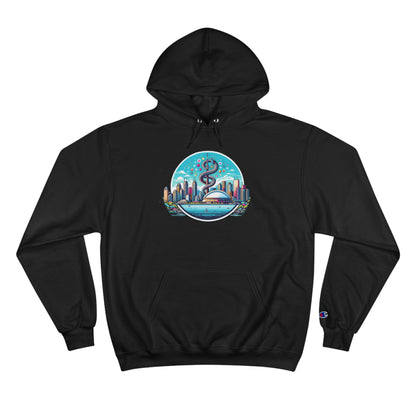 "Toronto Skyline Bowl of Hygieia" Champion Hoodie