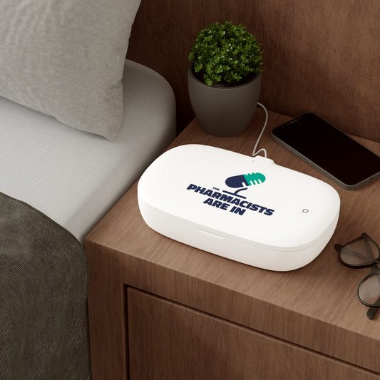 "The Pharmacists Are In" UV Phone Sanitizer and Wireless Charging Pad