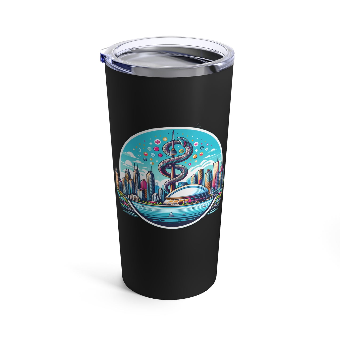 "Toronto Skyline Bowl of Hygieia" Tumbler 20oz