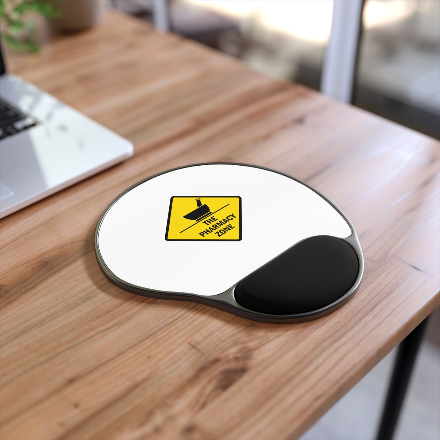 "The Pharmacy Zone" Mouse Pad With Wrist Rest