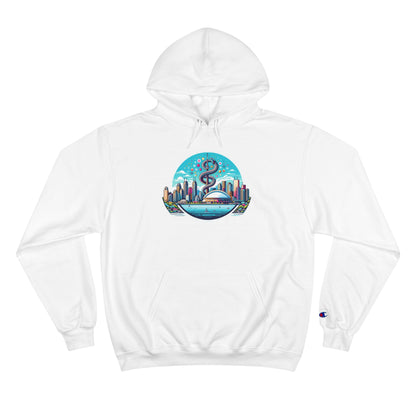 "Toronto Skyline Bowl of Hygieia" Champion Hoodie