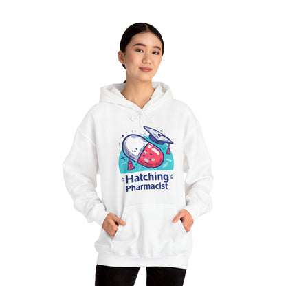 "Hatching Pharmacist" Unisex Heavy Blend™ Hooded Sweatshirt