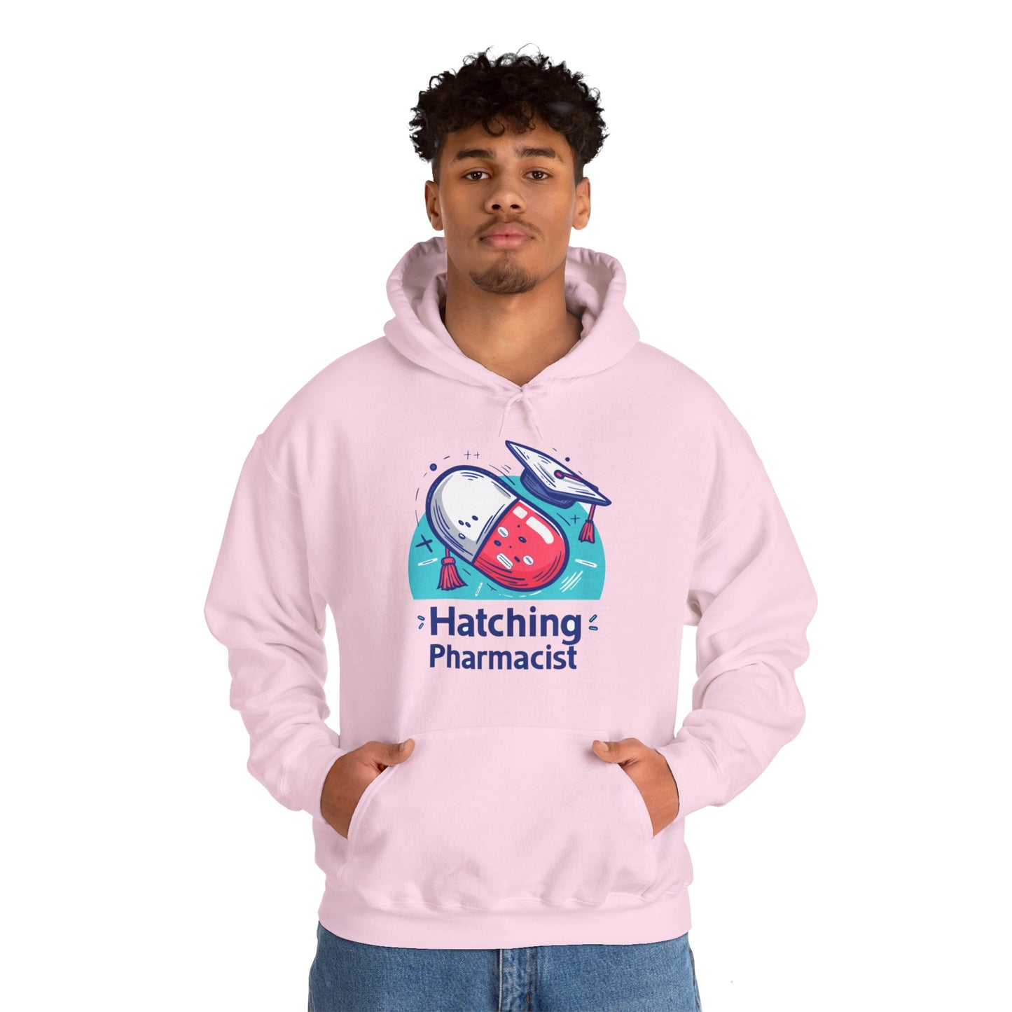 "Hatching Pharmacist" Unisex Heavy Blend™ Hooded Sweatshirt