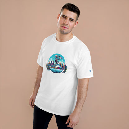 "Toronto Skyline Bowl of Hygieia" Champion T-Shirt