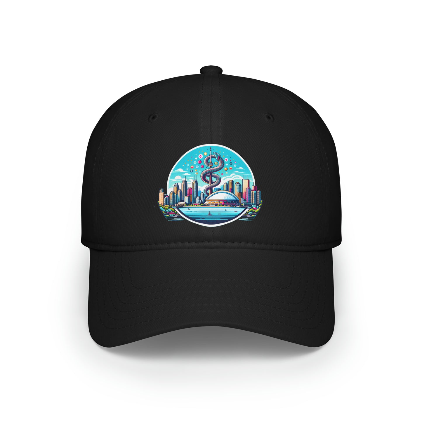 "Toronto Skyline Bowl of Hygieia" Low Profile Baseball Cap