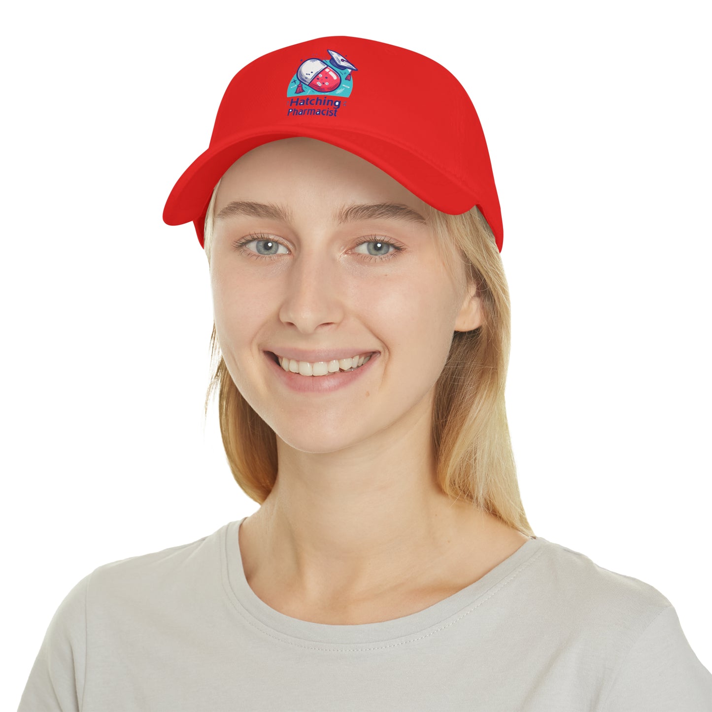 "Hatching Pharmacist" Low Profile Baseball Cap