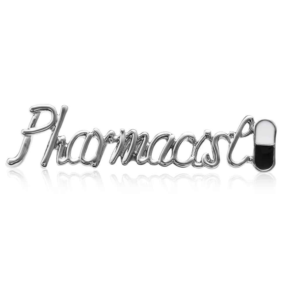 "Pharmacist" Brooch Pin